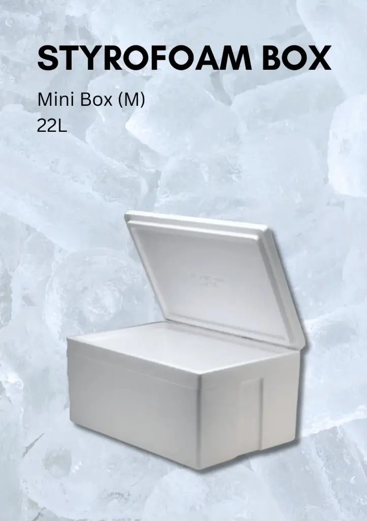 Styrofoam Box (Mini Box) (M) (22L)