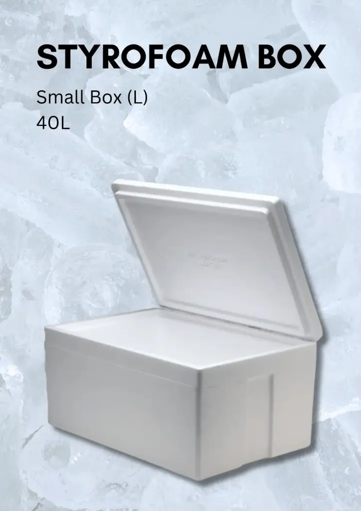 Styrofoam Box (Small Box) (L) (44L)