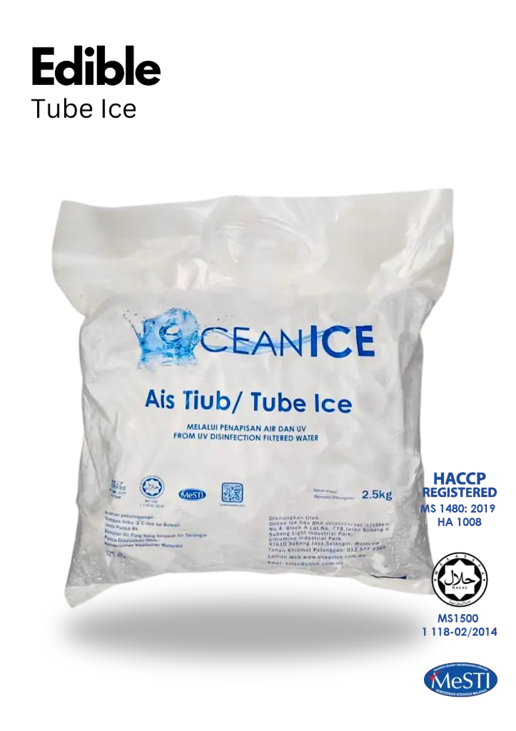 Tube Ice (2.5kg)
