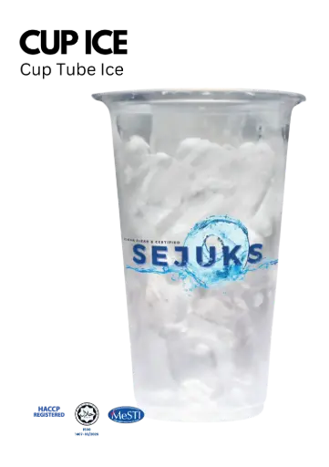 Tube Ice (Cup)